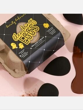 Beauty Bakerie Black Egg-cellence Beauty Blending Eggs ~ NWT